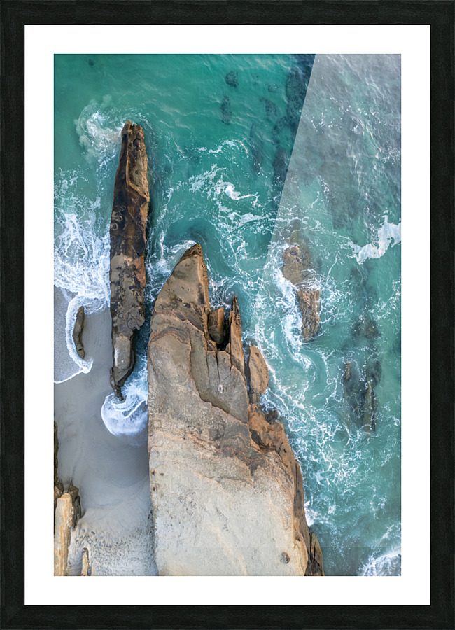 La Jolla Neptune Picture Frame print