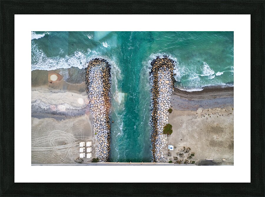 South ponto Picture Frame print