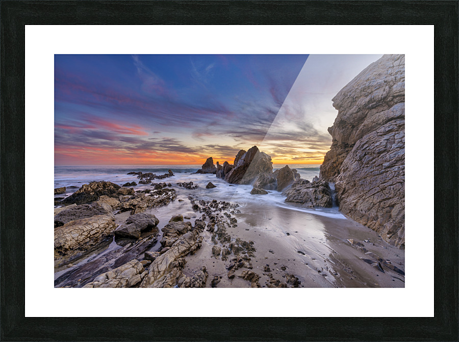 Little corona Picture Frame print