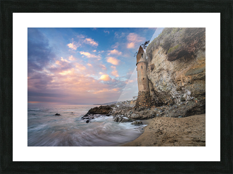 The pirate tower Picture Frame print