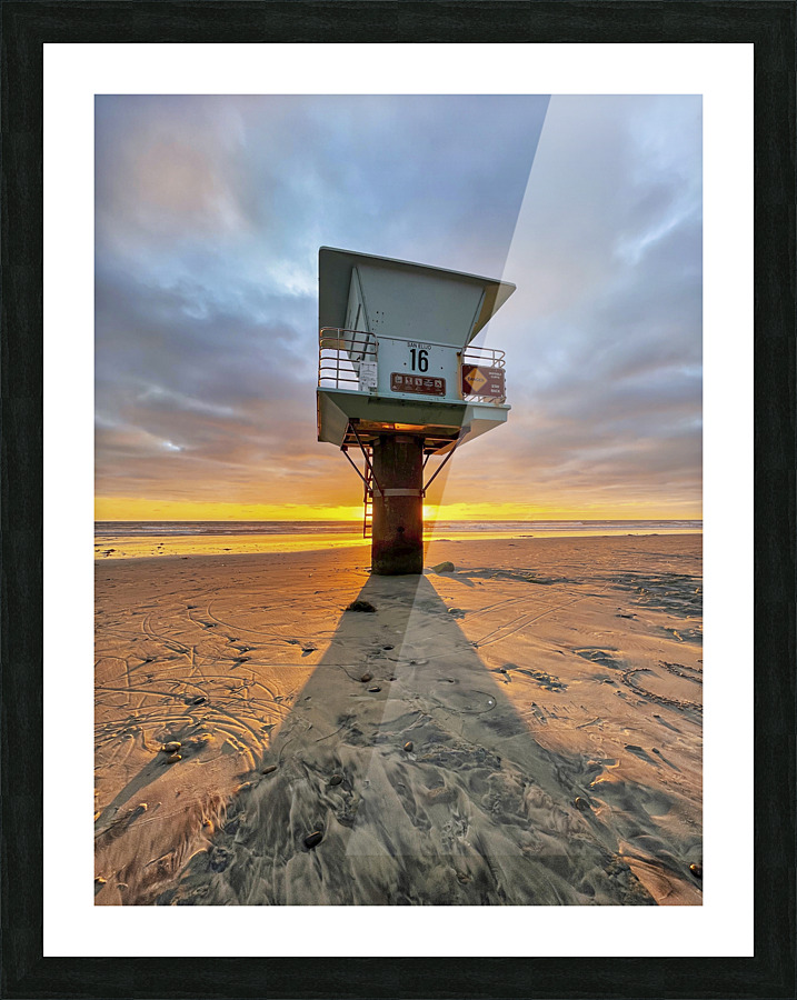 cardiff 16 Picture Frame print