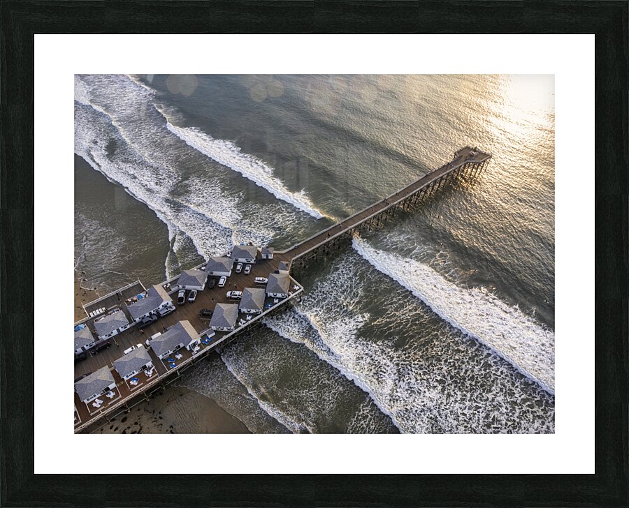 PB pier Picture Frame print