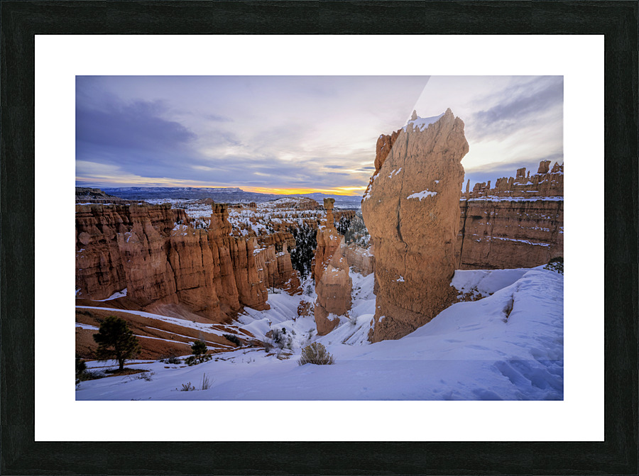 Bryce before sunrise Picture Frame print
