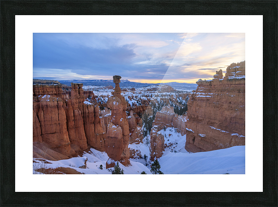 Sunrise in Bryce Picture Frame print