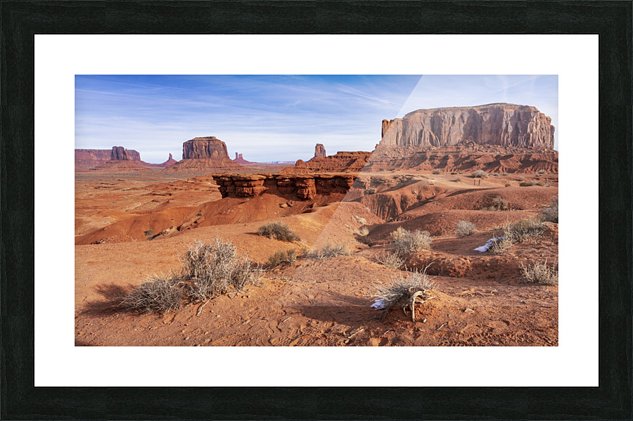 John Fords point Picture Frame print