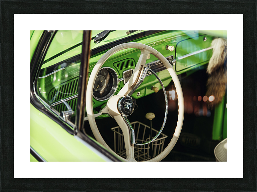 Super vw beetle  Picture Frame print