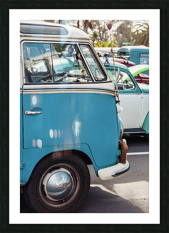 Old Volkswagen Picture Frame print