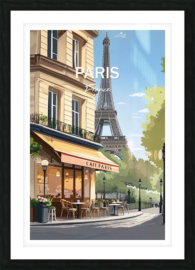 paris6F Picture Frame print
