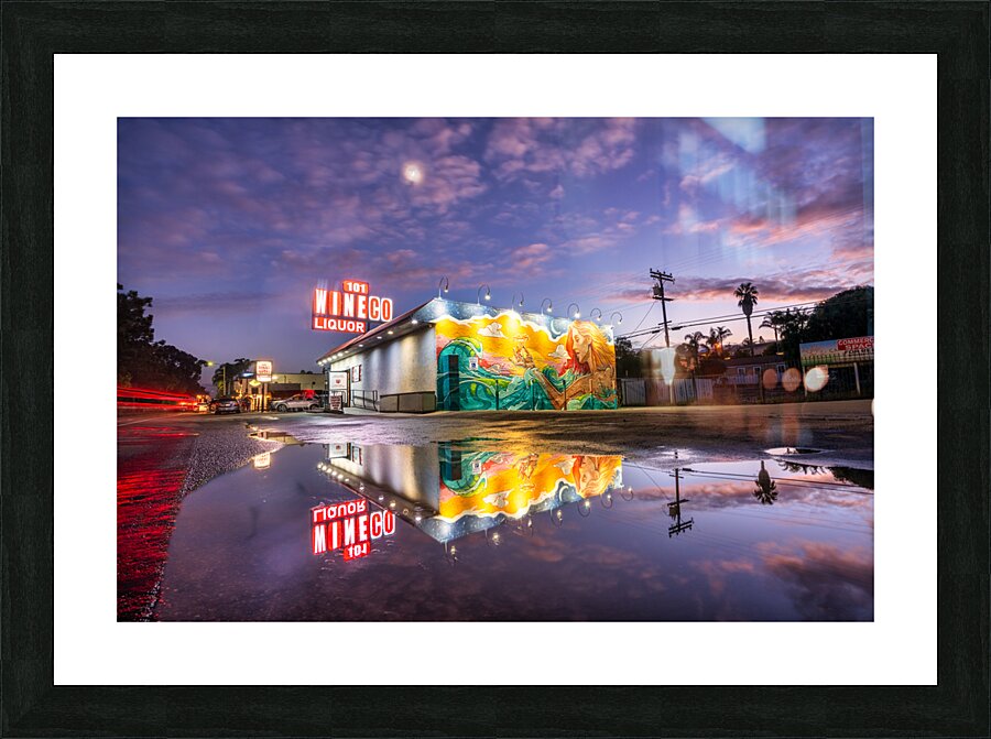 Encinitas 101 Picture Frame print