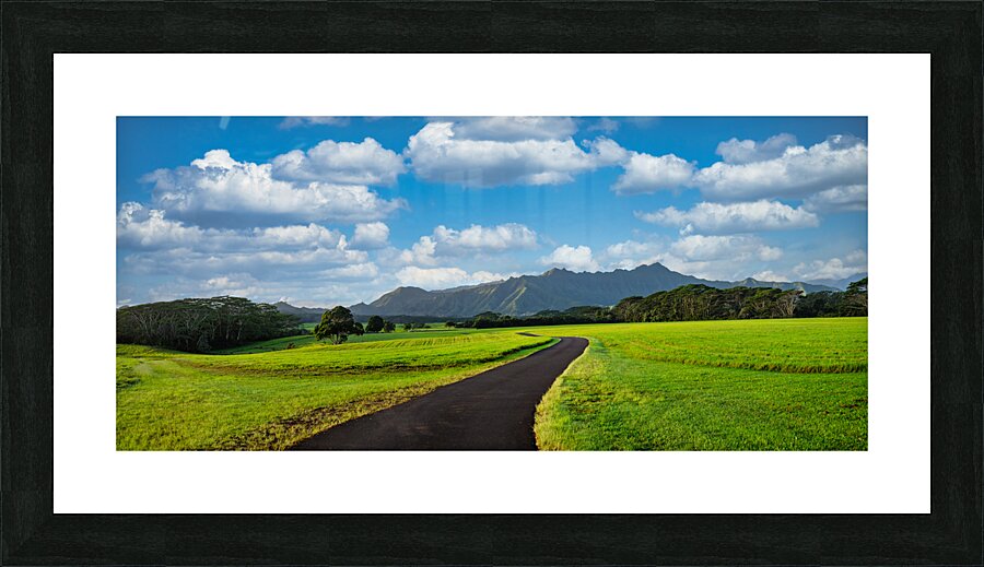 Jurassic ranch Picture Frame print