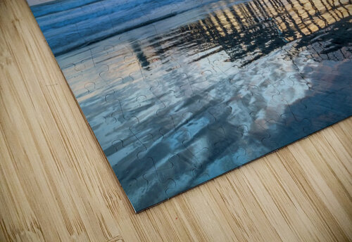 Reflections at the pier. Yves COUTURIER puzzle