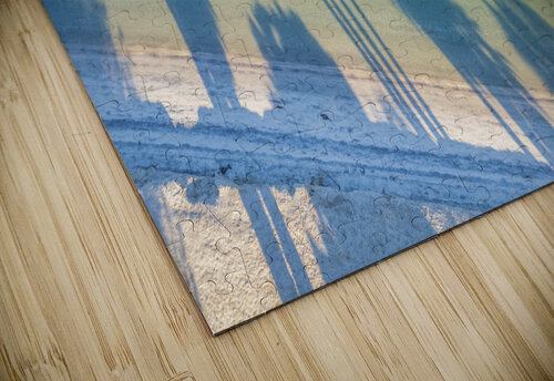 palm tree shadows Yves COUTURIER puzzle