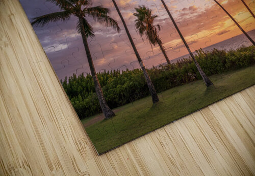 Kihei coconut trees Yves COUTURIER puzzle