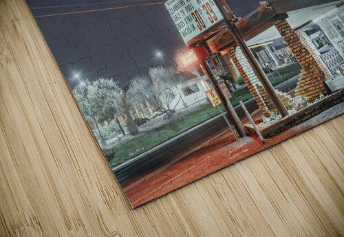 On Route 66 Yves COUTURIER puzzle