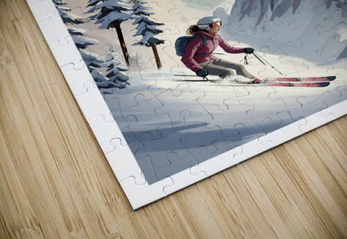chamonixf Yves COUTURIER puzzle