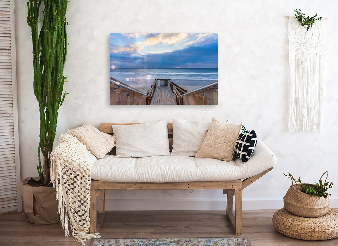 steps to the beach Reproduction