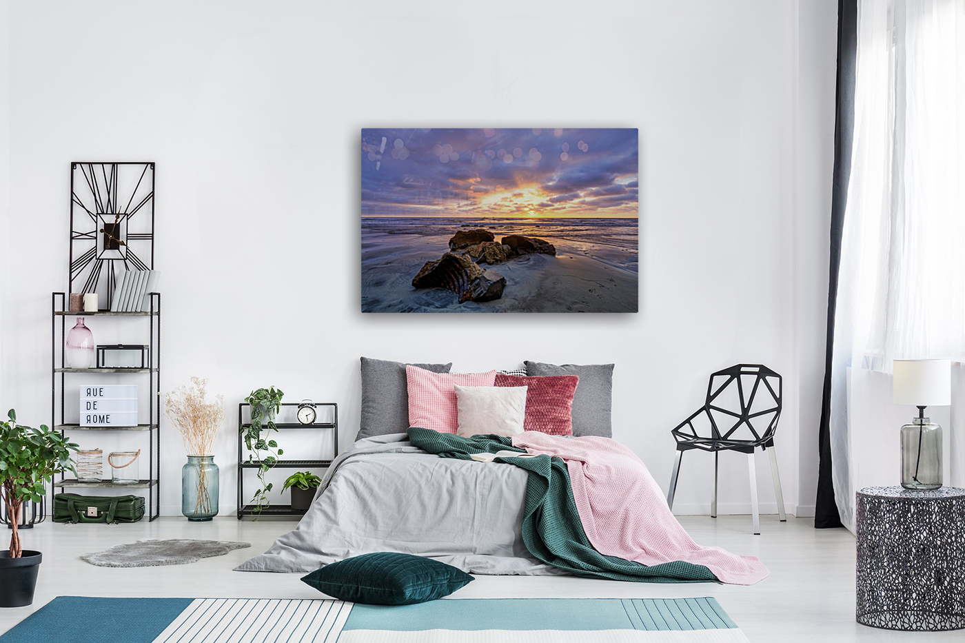 sunset in Solana Reproduction