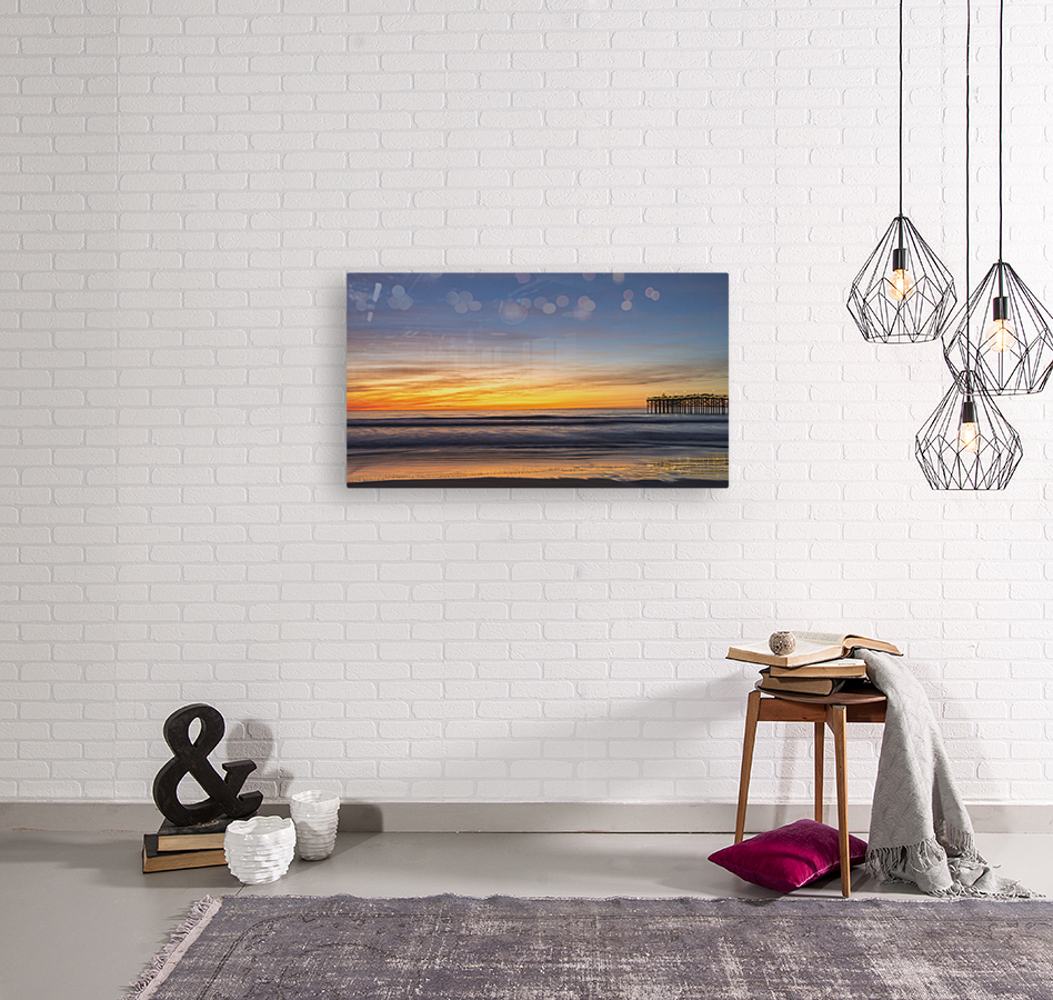 Pacific beach sunset Reproduction