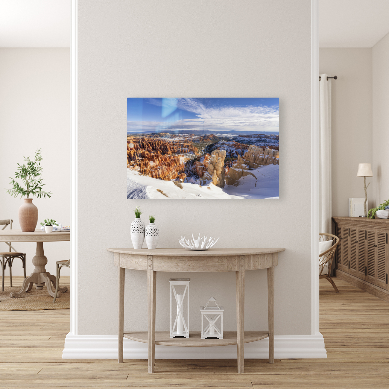 Winter in Bryce canyon Reproduction