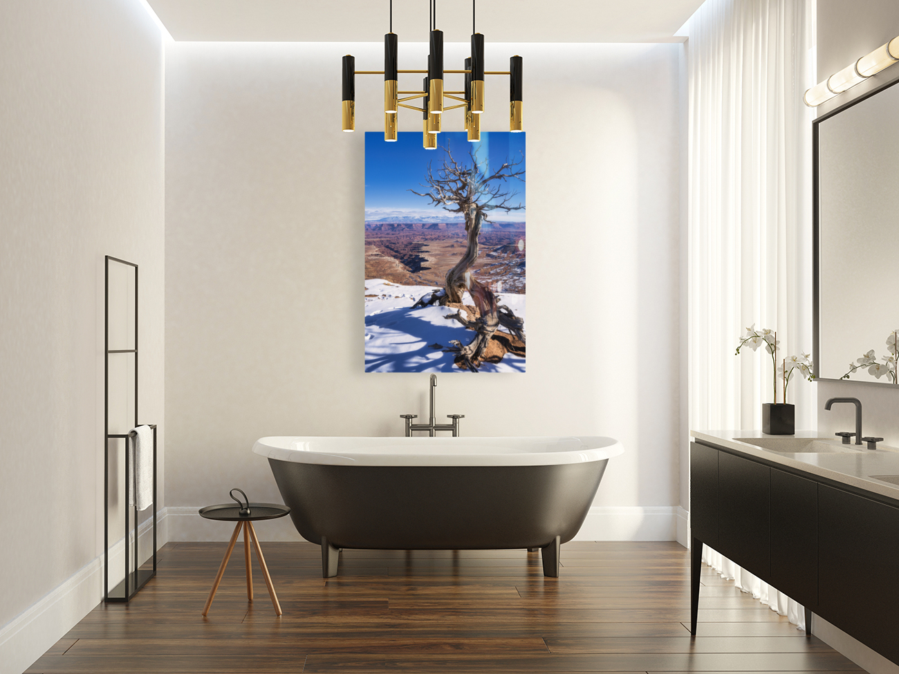 winter in canyonland Reproduction