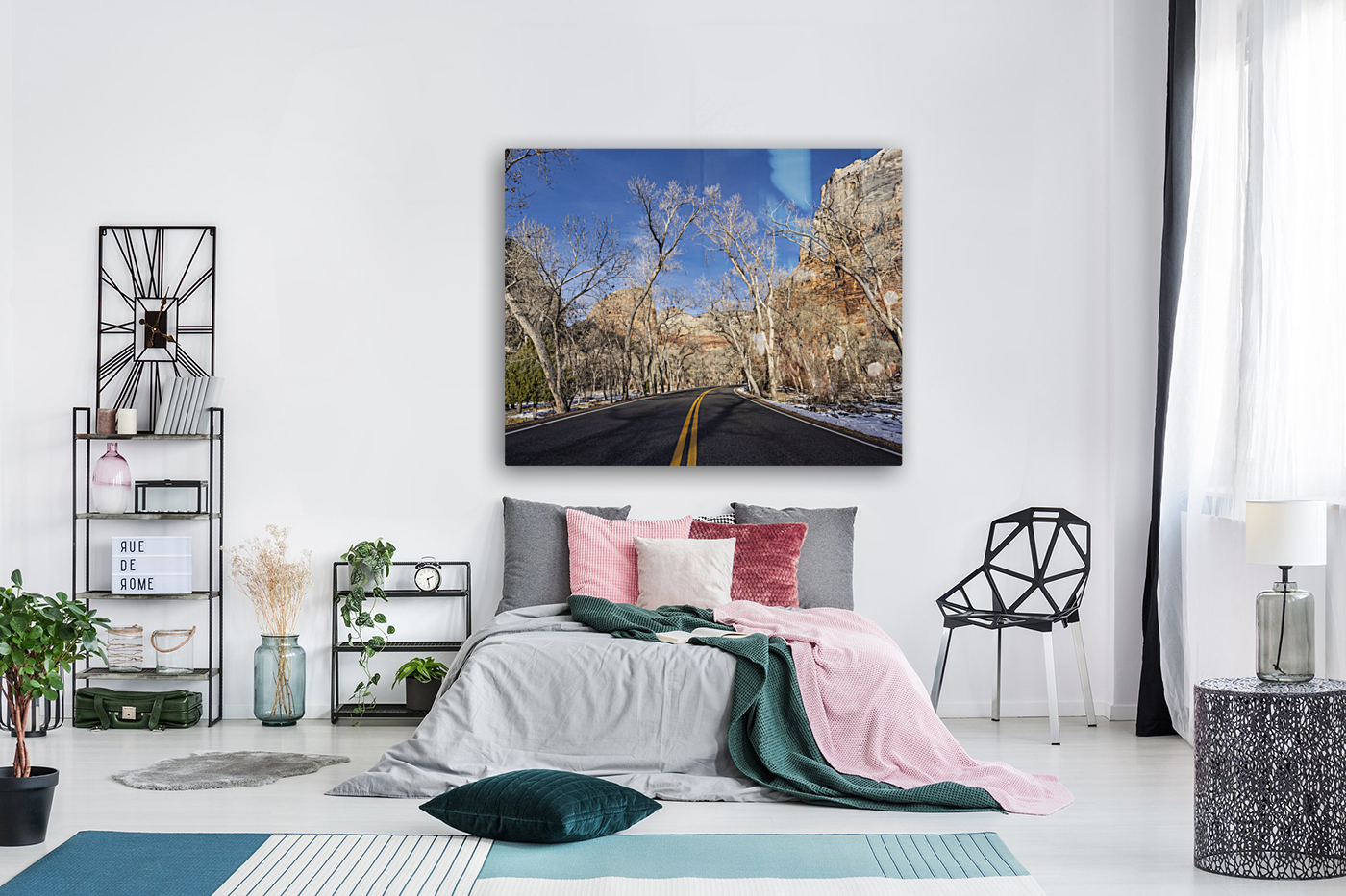 Road in Zion Reproduction