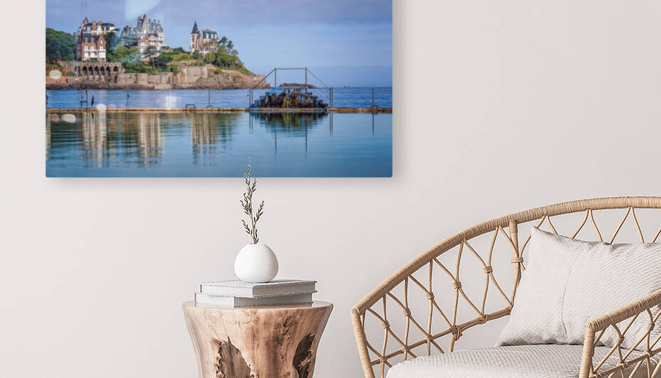 the swimming pool in Dinard by Yves COUTURIER
