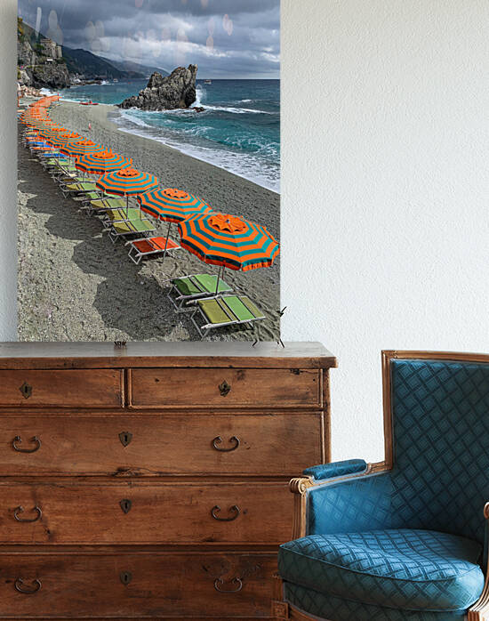 Umbrellas at Monterosso by Yves COUTURIER