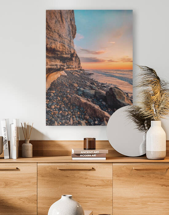 Cliff in Encinitas by Yves COUTURIER
