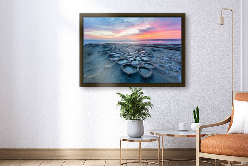 La jolla potholes by Yves COUTURIER
