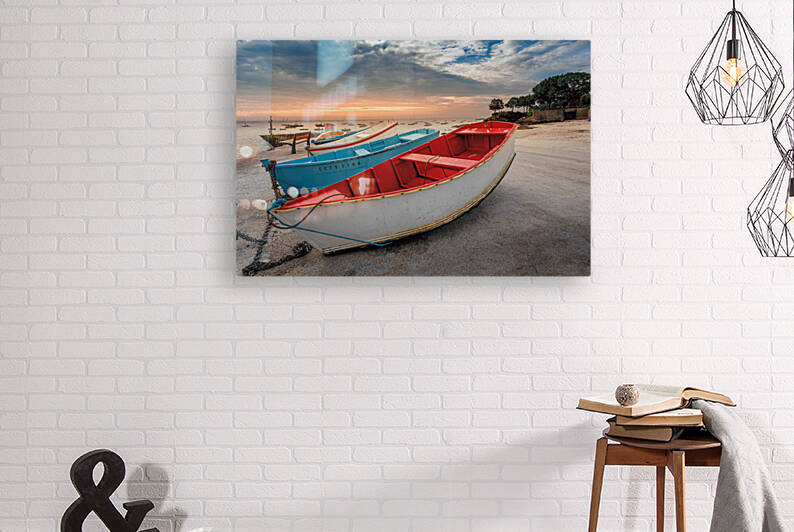 boats in beg-meil by Yves COUTURIER