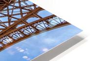 Under the Eiffel HD Metal print