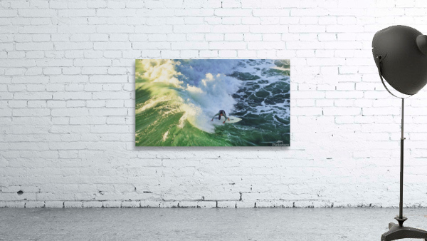 Sunset surfer Wall Preview