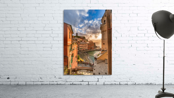 Sunset in Vernazza Wall Preview