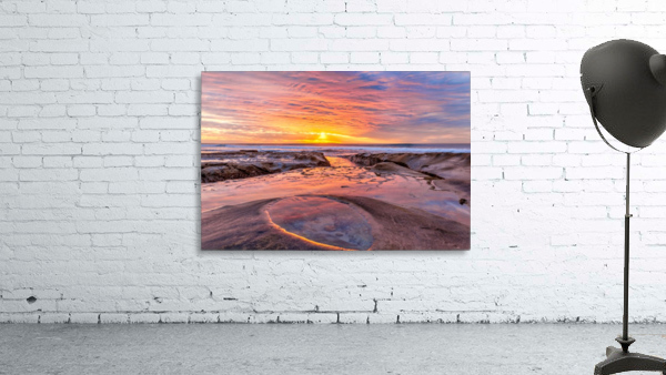 Sunset at Windansea  Wall Preview