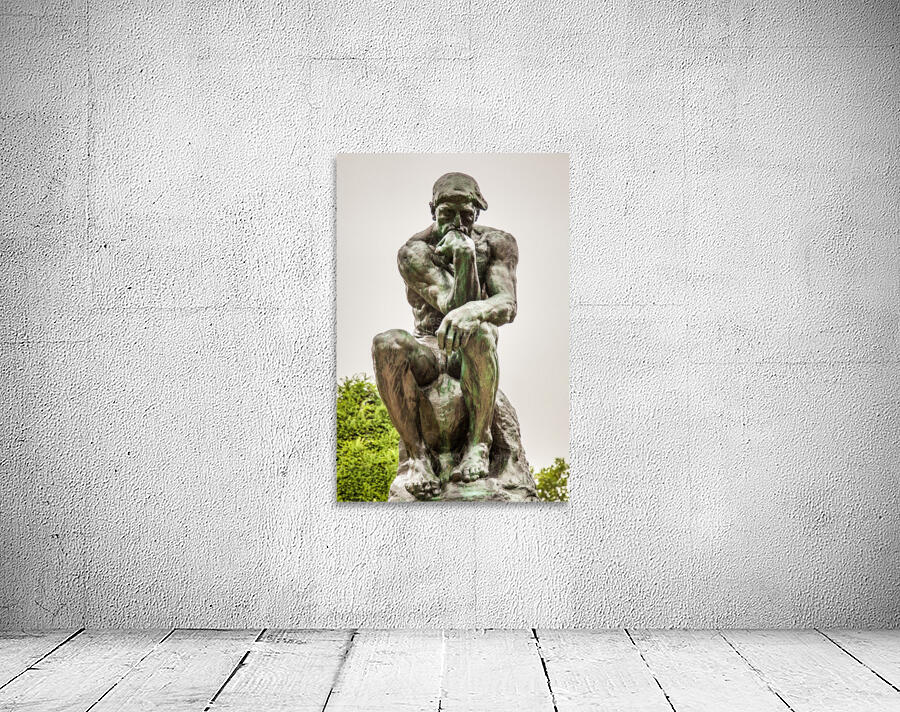 The thinker Rodin Wall Preview