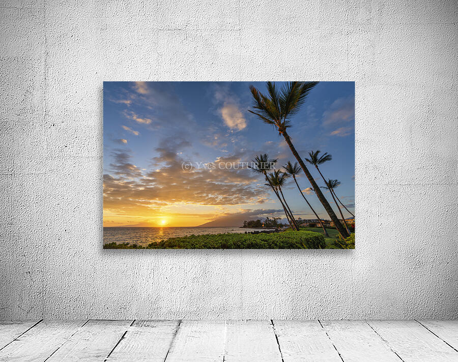 Sunset in kihei Wall Preview
