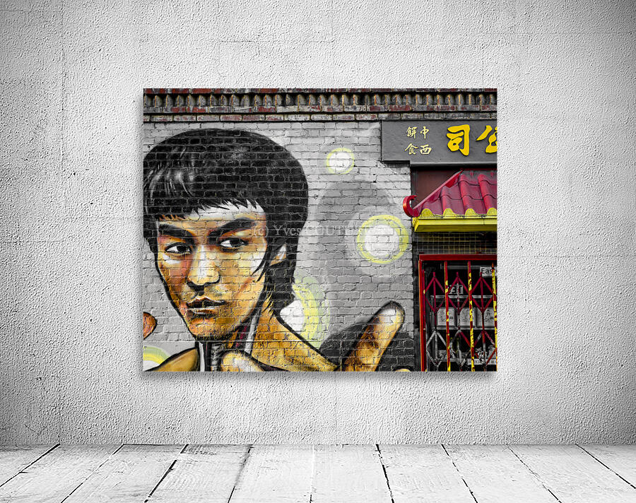 Bruce lee graffiti  Wall Preview