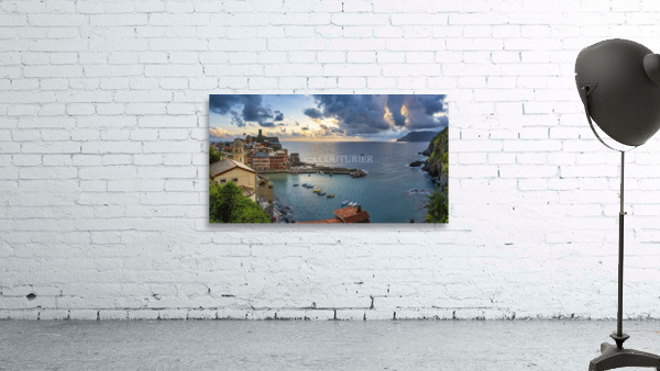 Overlooking Vernazza Wall Preview