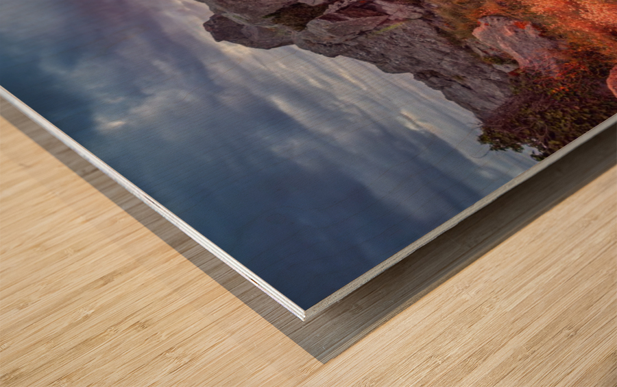 la pointe de la trinite Wood print