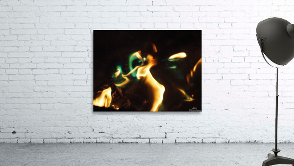 Flames 2 Wall Preview
