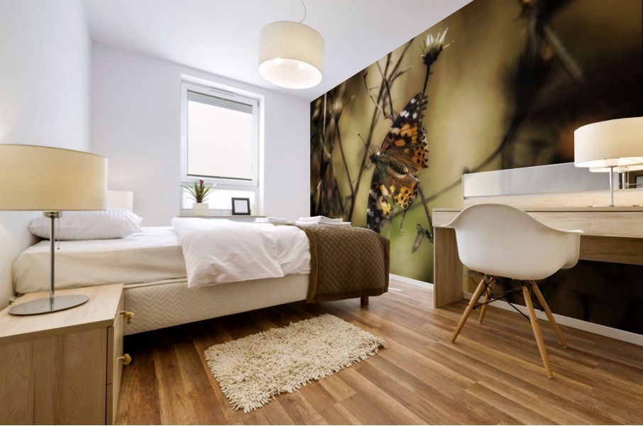 Painted Lady Mural print
