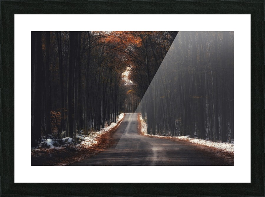 Tunnels Picture Frame print