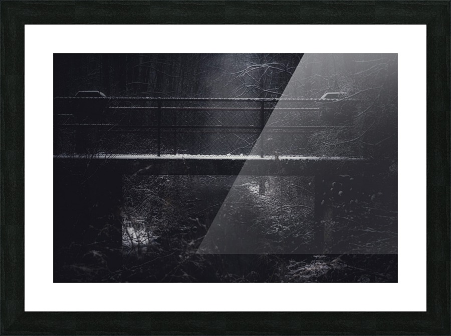 Forgotten Bridge  Picture Frame print