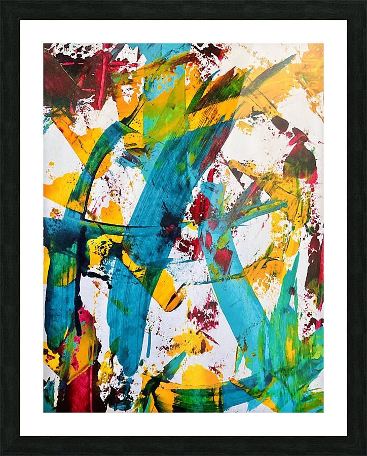 Wizard Wild Picture Frame print