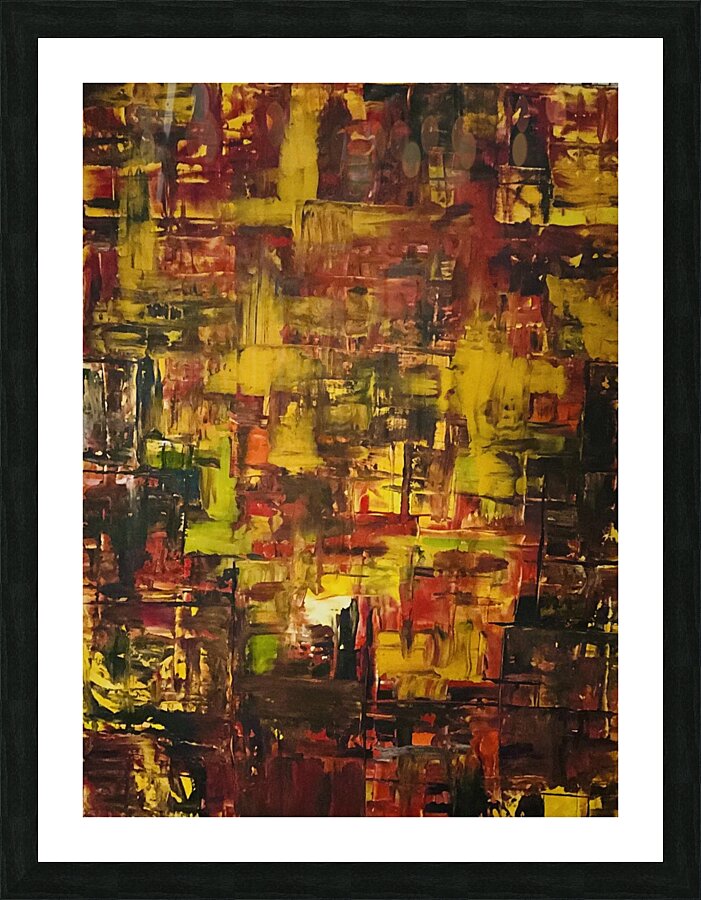 Lou s Underground Picture Frame print