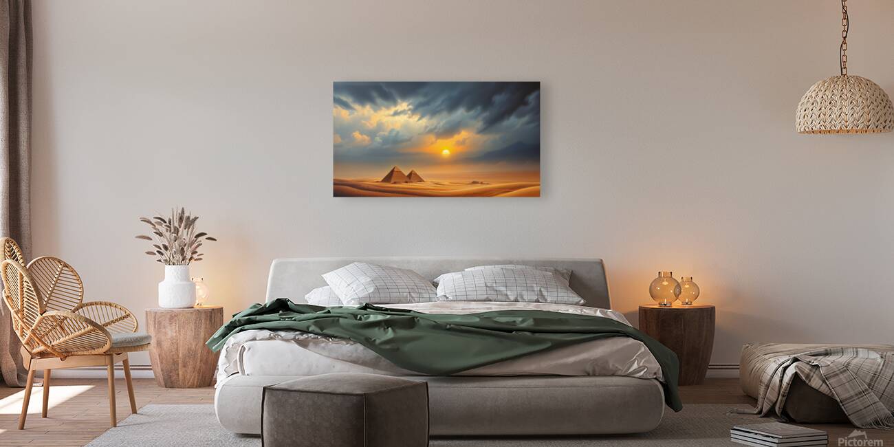 Smooth gradient transition intense dramatic weath Reproduction