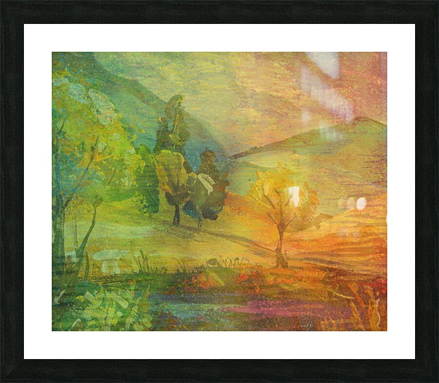 Landscape in Harmony Picture Frame print