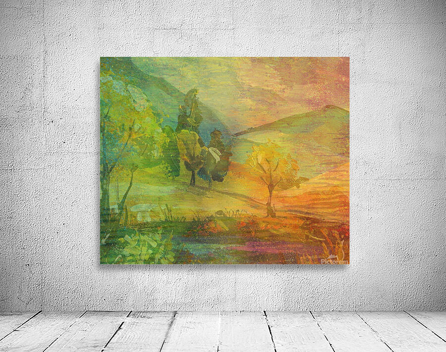 Landscape in Harmony Wall Preview