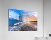 Sunset on Tybee Island On a Summer Day Acrylic Print