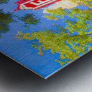 Historic Fox Theatre on Peachtree Street in Atlanta Georgia Metal print